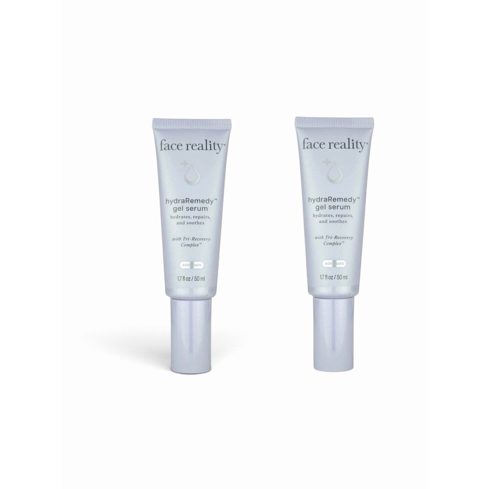 Lot Of 2 Face Reality hydraRemedy Gel Serum, Brand New
